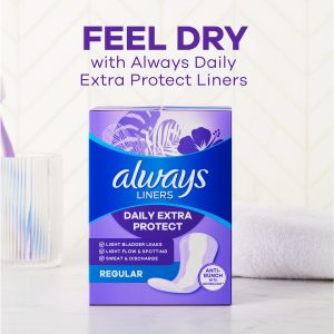 Always Daily Extra Protect Liners, Regular